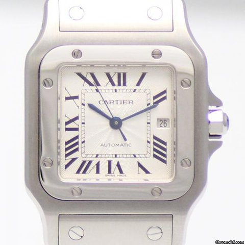Cartier SANTOS GALBEE ACCIAIO watches