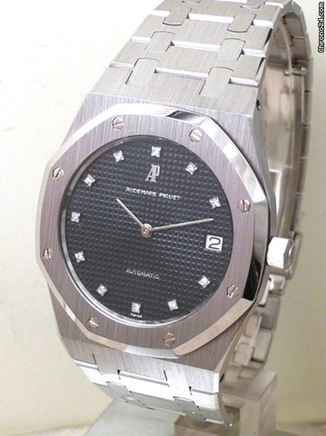 Audemars Piguet ROYAL OAK JUMBO 18 K WHITE GOLD WITH DIAMONDS watches