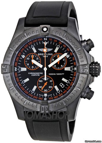 Breitling Avenger Seawolf Code Orange Chronograph Mens Watch M73390T2-BA88BKRD watches