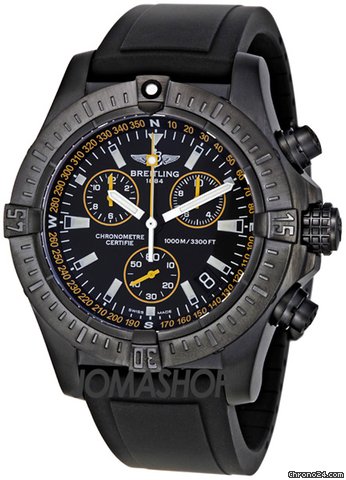 Breitling Avenger Seawolf Chronograph Black Ion-plated Mens Watch M73390T1-BA87BKRD watches