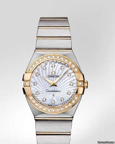 Omega Constellation Brushed Quartz Ref.123.25.27.60.55.004 watches