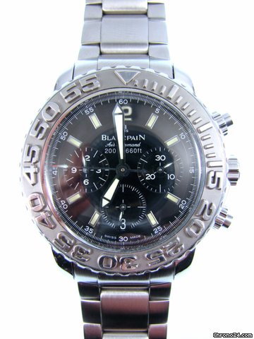 Blancpain AIR COMMAND Chronograph Edelstahl Herren TOP ZUSTAND watches