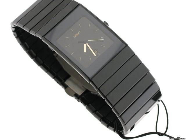 Rado CERAMICA QUADRANTE NERO CERAMICA NERA watches