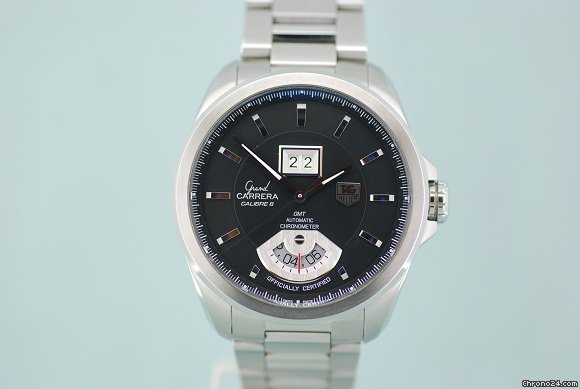 TAG Heuer Grand Carrera ''Big Date'' GMT watches