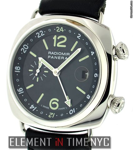 Panerai Radiomir GMT PAM 184 Black Dial watches