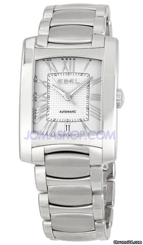 Ebel Brasilia Steel Automatic Mens Watch 1215614 watches