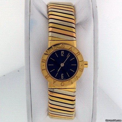 Bulgari Classic Torsion Bangle Ladies BB 23 27 Pre-owned watches