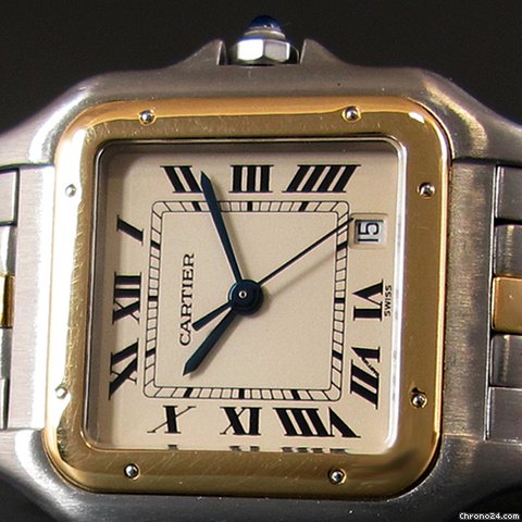 Cartier "Panthere", 1 Streifen, Stahl/18K Gelbgold watches