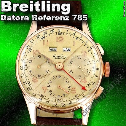 Breitling Datora Dato-Compax triple calendar watches