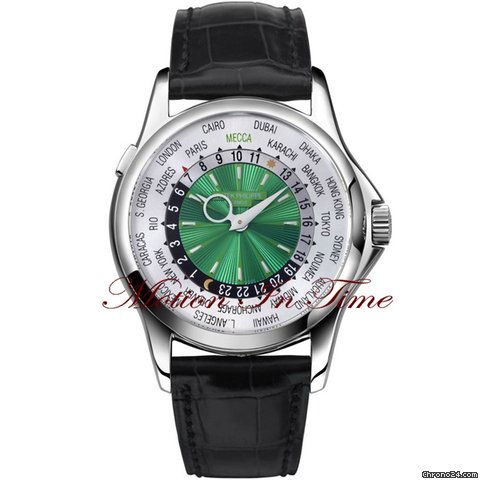 Patek Philippe 5130P Mecca Edition World Timer Platinum Limited 150 Pieces watches