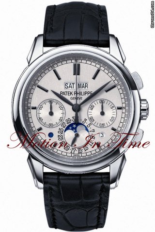 Patek Philippe 5270g PERPETUAL CALENDAR CHRONOGRAPH WHITE GOLD NEW MODEL watches
