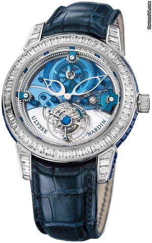 Ulysse Nardin Royal Blue Mystery Tourbillon 43mm watches