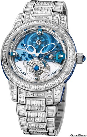 Ulysse Nardin Royal Blue Mystery Tourbillon 43mm watches