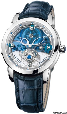 Ulysse Nardin Royal Blue Mystery Tourbillon 41mm watches