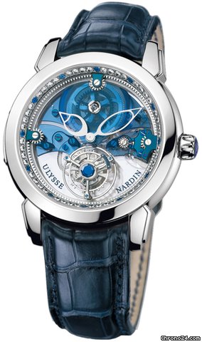 Ulysse Nardin Royal Blue Mystery Tourbillon 41mm watches