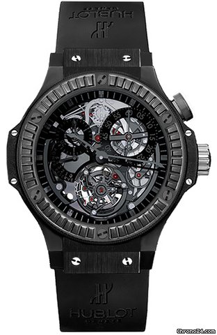 Hublot Bigger Bang Tourbillon All Black 44mm watches