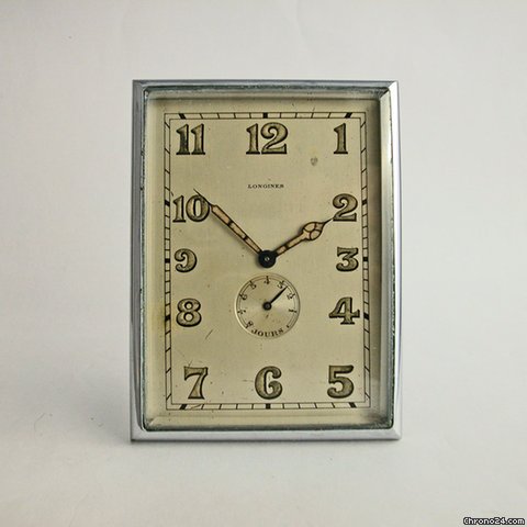 Longines desk top clock Art Deco watches