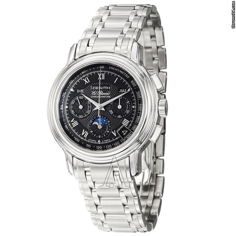 Zenith Men's ChronoMaster T Moonphase Watch watches
