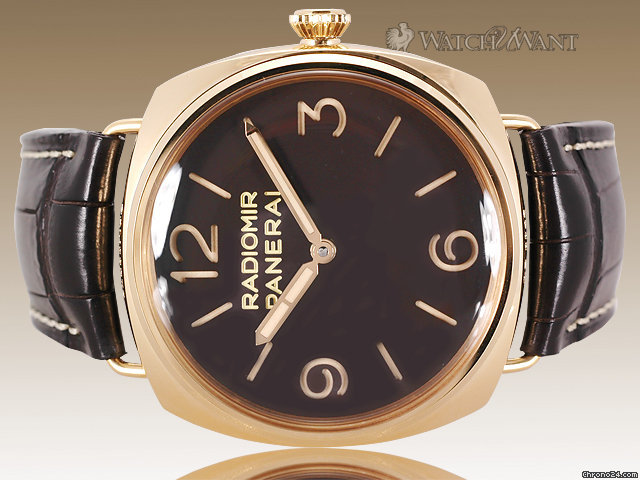 Replica Panerai PAM 379 N - 47mm 18k Rose Gold Radiomir - Radiomir 3 Days Oro Rosa - Brand New Special Edition Just Released - 47mm 18k Rose Gold Watch