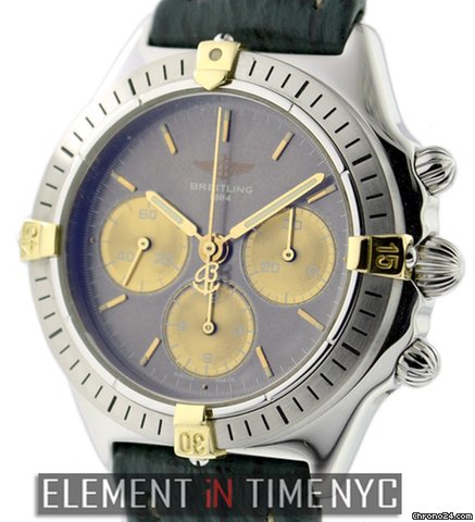 Breitling Ladies Chronograph Grey Dial B11045 watches