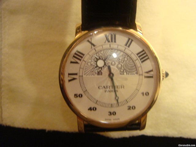 Cartier Rotonde Jour et Nuit watches