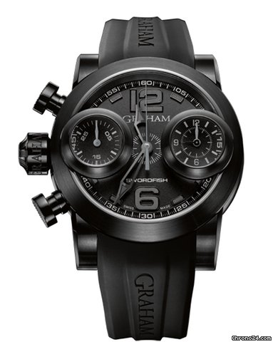 Graham SWORDFISH BOOSTER BLACK PVD - 100 % NEW watches