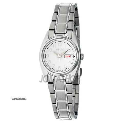 Seiko Silver Dial Stainless Steel Ladies Watch SXA133 watches