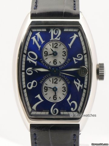 Franck Muller Master Banker Steel 5850 MB watches