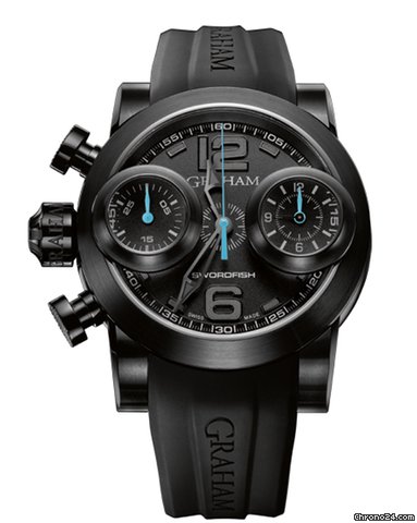 Graham SWORDFISH BOOSTER BLACK - 100 % NEW watches