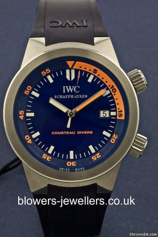IWC Aquatimer Cousteau Divers IW3548-07 watches