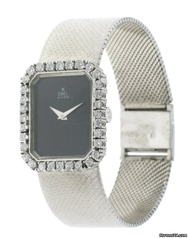 Ebel vintage lady white gold watches