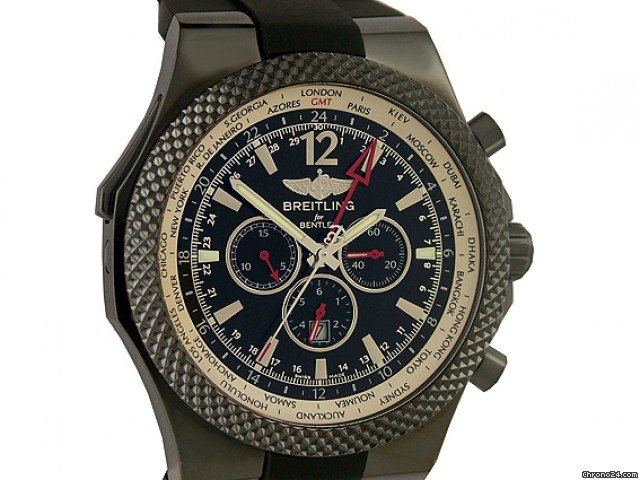 Breitling for Bentley GMT Midnight Carbon Limited 49mm watches