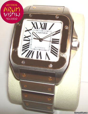 Cartier Santos 100 watches
