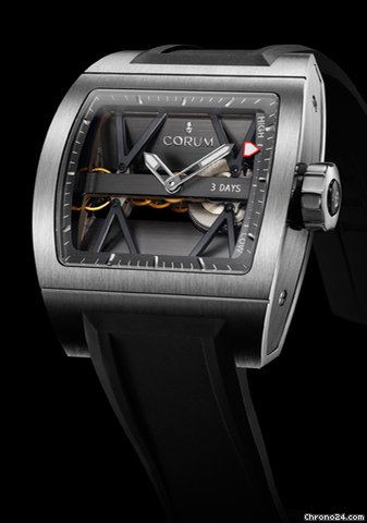 Corum T-BRIDGE TITANIUM POWER RESERVE - 100 % NEW watches