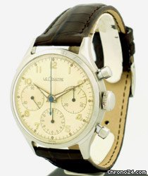 Jaeger-LeCoultre 3 Register Chronograph circa 1950's watches
