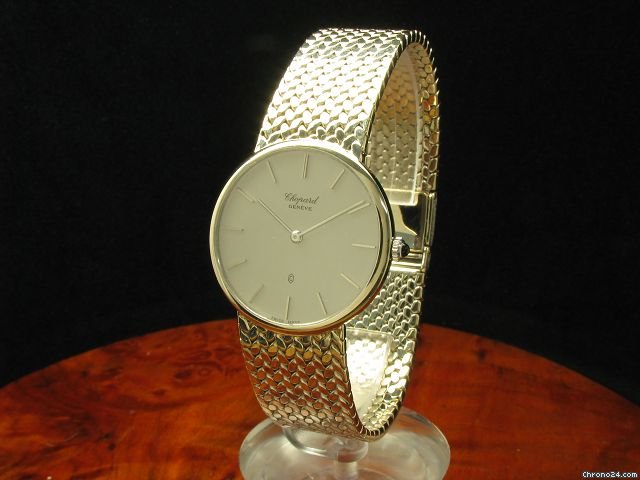 Chopard 18kt 750 Wei gold Herrenuhr / Inkl. Box watches
