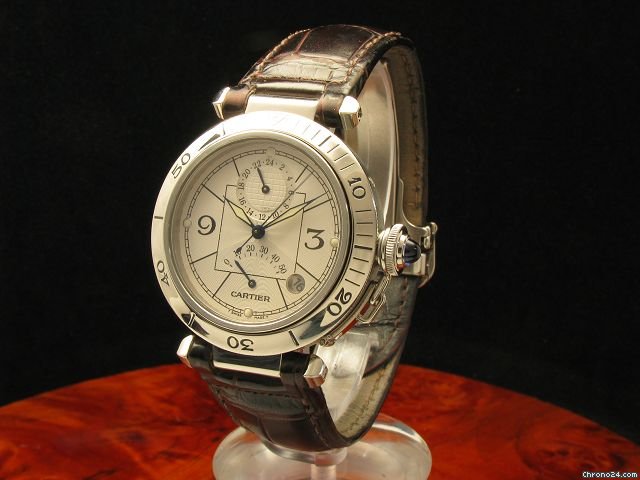 Cartier Pasha Gmt Power Reserve Automatic Herrenuhr watches