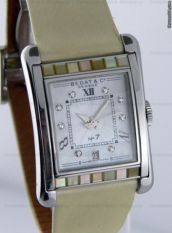 Bedat & Co No. 7 Stainless Steel W/Mother Of Pearl watches