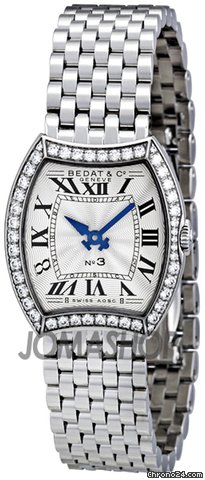 Bedat & Co No. 3 Diamond Stainless Steel Ladies Watch 304.031.100 watches