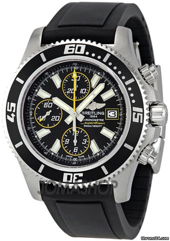 Breitling Superocean Chronograph II Pro Diver Automatic Mens Watch A1334102-BA82BKPD watches