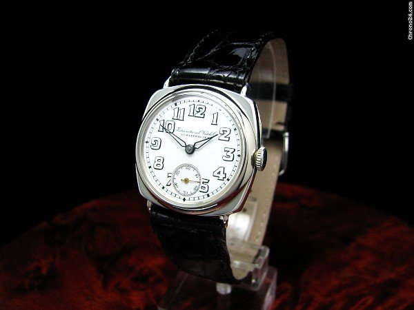 IWC Silber Herrenuhr V. 1928 Mit Kaliber 64 T / Revison watches