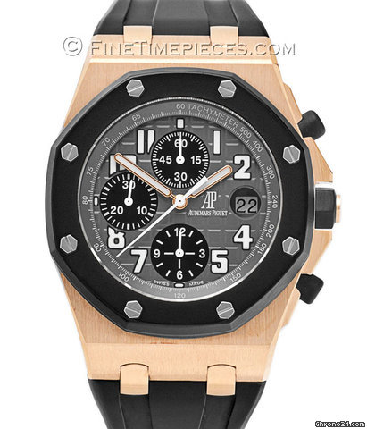 Audemars Piguet Royal Oak Offshore Chrono Rotgold - 25940 OK . OO . D 002 CA . 01 . A watches