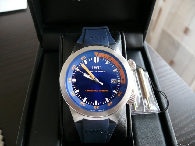 IWC Aquatimer Cousteau Diver Limited Edition only 1953 pcs watches