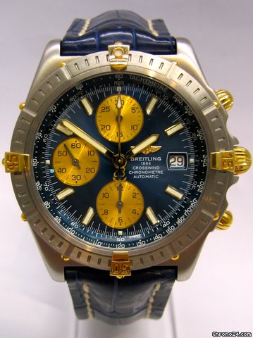 Breitling Windrider Crosswind Racing Gold Stahl B13355 watches