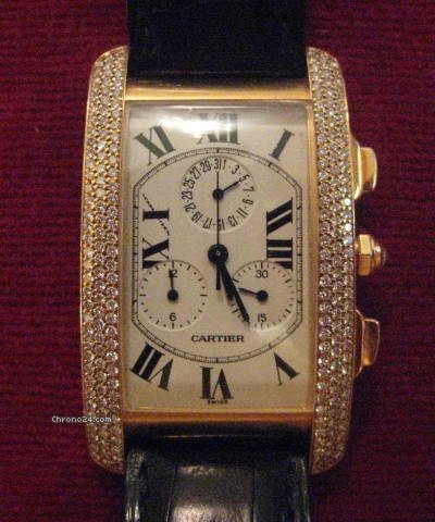 Cartier Tank Americaine Chronoreflex watches