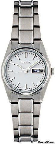 Seiko Silver Dial Dress Ladies Watch SXA117 watches