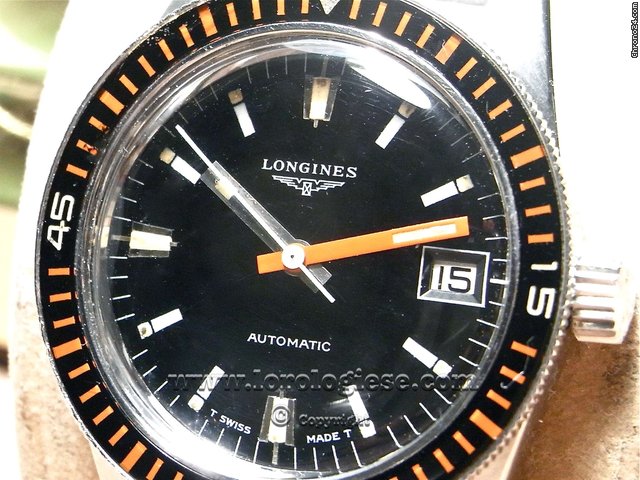 Longines Vintage 1969 Sport / Diver in Excellent Original Condition watches
