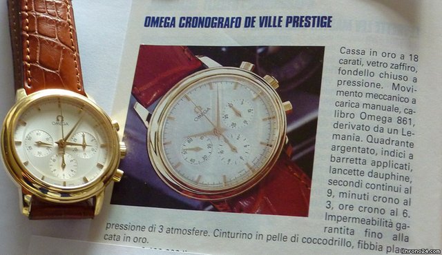 Omega crono de ville prestige watches