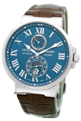 Ulysse Nardin Gent's Stainless Steel 1846 Maxi Marine Chronometer watches