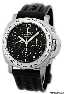 Panerai Gent's Stainless Steel Luminor Daylight Chronograph Strapwatch watches